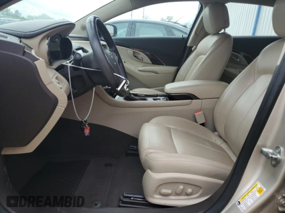 2014 Buick LaCrosse Leather with VIN 1G4GB5G35EF246404, listed as a Copart auction lot 52723805 with 154,352 mi miles and Salvage Title. Bid and sale history available at DreamBid. Image 7.