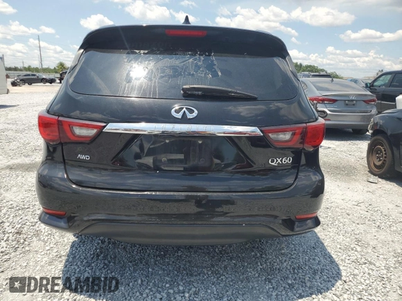 2019 Infiniti QX60 Luxe с VIN 5N1DL0MM8KC565664, выставлен на аукционе Copart как лот 62386445 с пробегом 97 989 миль миль и Чистый • Clean title. История ставок и продаж доступна на DreamBid. Изображение 6.