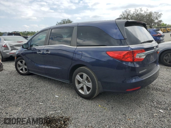 2020 Honda Odyssey EX with VIN 5FNRL6H53LB004874, listed as a Copart auction lot 49127995 with 82,037 mi miles and Salvage Title. Bid and sale history available at DreamBid. Image 2.