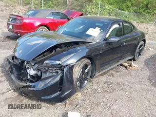 2024 Porsche Taycan z VIN WP0AA2Y19RSA13473, wystawiony jako IAAI lot #41991992 z przebiegiem 9 395 mil mil oraz . Historia ofert i sprzedaży dostępna na DreamBid. Obrazek 2.