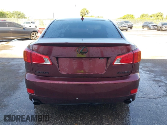 2010 Lexus IS 250 with VIN JTHBF5C29A5115782, listed as a IAAI auction lot 42036886 with 193,071 mi miles and . Bid and sale history available at DreamBid. Image 16.