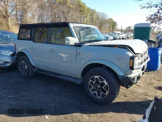 2023 Ford Bronco with VIN 1FMEE5BP0PLB92975, listed as a IAAI auction lot 41668612 with 7,846 mi miles. Bid and sale history available at carsss.com. Image 13.