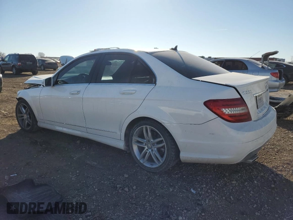 2013 Mercedes-Benz C 300 Sport with VIN WDDGF8AB5DA793569, listed as a Copart auction lot 42261825 with Not provided miles and Salvage title. Bid and sale history available at DreamBid. Image 2.