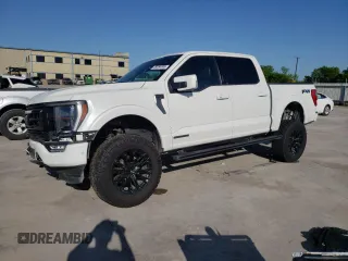 2023 Ford F-150 XL with VIN 1FTFW1EDXPFA18975, listed as a Copart auction lot 49254565 with 15,647 mi miles and Salvage Title. Bid and sale history available at carsss.com. Image 1.
