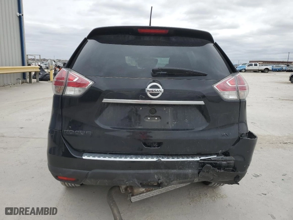 2016 Nissan Rogue SV with VIN 5N1AT2MN9GC767072, listed as a Copart auction lot 45727715 with 113,551 mi miles and Salvage Title. Bid and sale history available at carsss.com. Image 6.