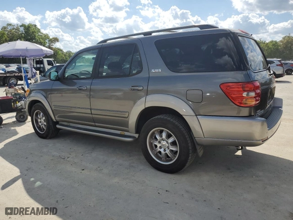 2004 Toyota Sequoia SR5 with VIN 5TDZT34A64S222872, listed as a Copart auction lot 50232445 with 236,599 mi miles and Salvage Title. Bid and sale history available at carsss.com. Image 2.