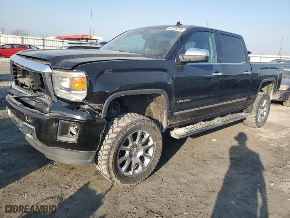 2014 GMC Sierra 1500 Denali with VIN 3GTU2WEC8EG430265, listed as a Copart auction lot 48785675 with 179,818 mi miles and Salvage Title. Bid and sale history available at carsss.com. Image 1.