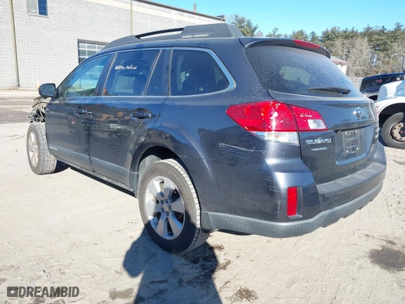 2012 Subaru Outback 2.5i Prem with VIN 4S4BRBGC5C3296822, listed as a IAAI auction lot 41506190 with 151,981 mi miles. Bid and sale history available at carsss.com. Image 3.