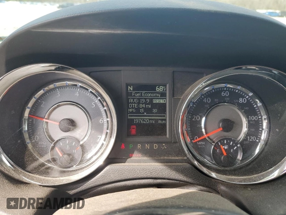 2014 Chrysler Town & Country Touring with VIN 2C4RC1BG3ER324409, listed as a Copart auction lot 53997885 with 197,620 mi miles and Salvage Title. Bid and sale history available at carsss.com. Image 9.