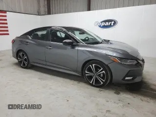 2023 Nissan Sentra SR with VIN 3N1AB8DV9PY325803, listed as a Copart auction lot 41414115 with 22,232 mi miles and Salvage Title. Bid and sale history available at carsss.com. Image 4.