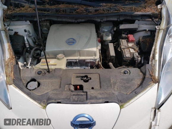 2015 Nissan LEAF SV with VIN 1N4AZ0CP2FC330030, listed as a Copart auction lot 51127843 with 25,986 mi miles. Bid and sale history available at carsss.com. Image 11.