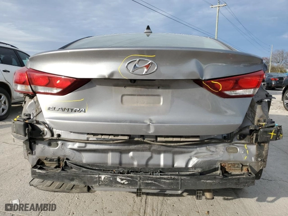 2018 Hyundai Elantra SEL with VIN 5NPD84LF1JH319820, listed as a Copart auction lot 45354655 with 101,723 mi miles and Salvage Title. Bid and sale history available at carsss.com. Image 6.
