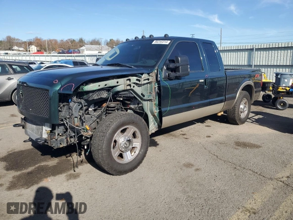2008 Ford F-350 XL with VIN 1FTWX31RX8EA50942, listed as a Copart auction lot 80255314 with 63,696 mi miles and Salvage Title. Bid and sale history available at DreamBid. Image 1.
