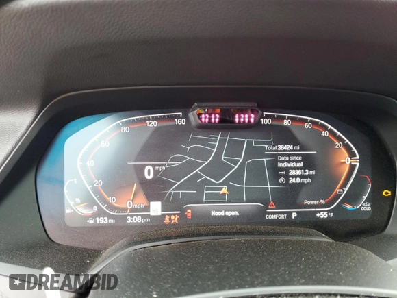 2022 BMW X7 xDrive40i z VIN 5UXCW2C03N9M08416, wystawiony jako Copart lot #57808645 z przebiegiem 38 424 mil mil oraz Szkoda całkowita • Salvage title. Historia ofert i sprzedaży dostępna na DreamBid. Obrazek 9.
