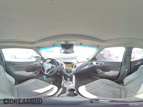 2013 Hyundai Veloster w/Gray Int z VIN KMHTC6AD1DU101406, wystawiony jako Copart lot #55087095 z przebiegiem 115 373 mil mil oraz Szkoda całkowita • Salvage title. Historia ofert i sprzedaży dostępna na DreamBid. Obrazek 15.