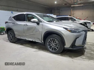 2025 Lexus NX 350h Premium with VIN 2T2GKCEZ4SC040118, listed as a Copart auction lot 82710844 with 522 mi miles and Salvage title. Bid and sale history available at DreamBid. Image 4.