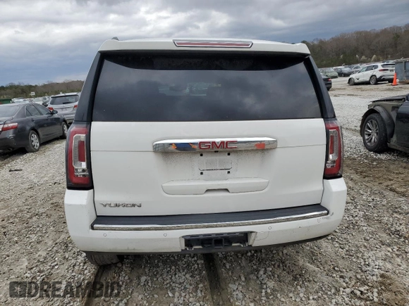 2015 GMC Yukon Denali with VIN 1GKS1CKJ1FR526594, listed as a Copart auction lot 46524205 with 99,095 mi miles and Salvage Title. Bid and sale history available at carsss.com. Image 6.