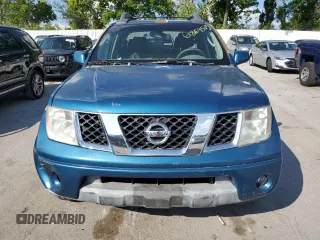 2005 Nissan Frontier SE with VIN 1N6AD07UX5C447472, listed as a Copart auction lot 61864505 with 217,700 mi miles and Clean title. Bid and sale history available at DreamBid. Image 5.