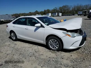 2015 Toyota Camry XLE with VIN 4T4BF1FKXFR483487, listed as a Copart auction lot 50311125 with 124,543 mi miles and Salvage Title. Bid and sale history available at carsss.com. Image 4.