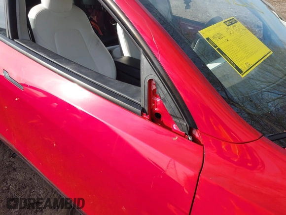 2021 Tesla Model Y Long Range with VIN 5YJYGDEE3MF212845, listed as a IAAI auction lot 41864260 with 43,451 mi miles. Bid and sale history available at carsss.com. Image 21.