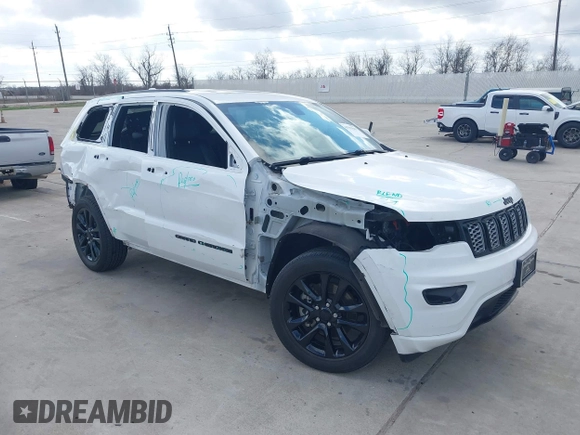 2021 Jeep Grand Cherokee Laredo X with VIN 1C4RJEAG9MC713822, listed as a IAAI auction lot 41527043 with 45,143 mi miles and . Bid and sale history available at DreamBid. Image 6.
