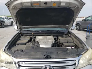2011 Lexus GX 460 Premium with VIN JTJJM7FX0B5030138, listed as a Copart auction lot 52805215 with 206,275 mi miles and Salvage Title. Bid and sale history available at DreamBid. Image 12.