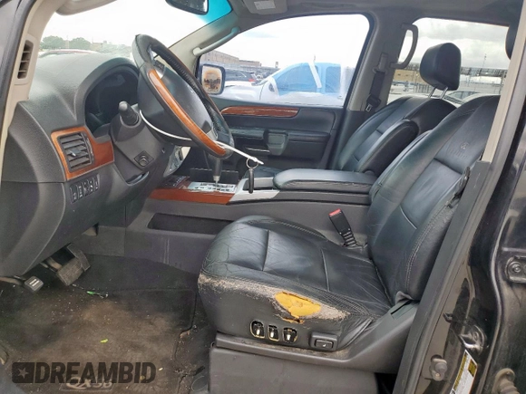 2008 Infiniti QX56 with VIN 5N3AA08DX8N901600, listed as a Copart auction lot 58973525 with 321,103 mi miles and Salvage title. Bid and sale history available at DreamBid. Image 7.