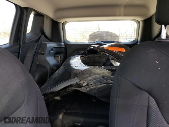 2023 Jeep Renegade Latitude with VIN ZACNJDB10PPP26815, listed as a Copart auction lot 48479055 with 11,393 mi miles and Salvage Title. Bid and sale history available at carsss.com. Image 10.