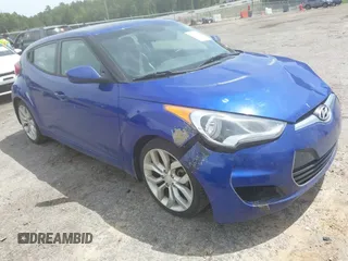 2013 Hyundai Veloster w/Gray Int with VIN KMHTC6AD1DU173061, listed as a IAAI auction lot 42335543 with 93,405 mi miles and . Bid and sale history available at DreamBid. Image 1.