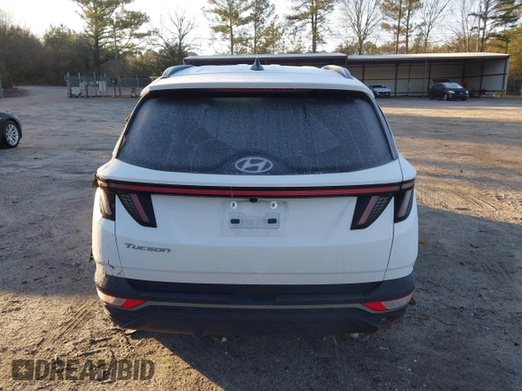 2023 Hyundai Tucson SEL with VIN 5NMJF3AE1PH268144, listed as a IAAI auction lot 41760960 with 58,613 mi miles and . Bid and sale history available at carsss.com. Image 16.