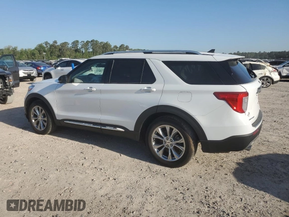 2022 Ford Explorer Limited with VIN 1FMSK7FH3NGA64018, listed as a Copart auction lot 51852355 with 54,665 mi miles and Salvage Title. Bid and sale history available at carsss.com. Image 2.