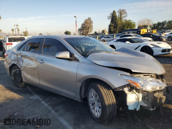 2017 Toyota Camry XLE with VIN 4T1BF1FK8HU813883, listed as a Copart auction lot 46188785 with 0 mi miles and Salvage Title. Bid and sale history available at carsss.com. Image 4.