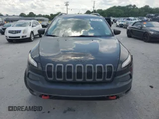 2015 Jeep Cherokee Trailhawk with VIN 1C4PJMBS7FW577826, listed as a Copart auction lot 54933105 with 163,751 mi miles and Clean title. Bid and sale history available at DreamBid. Image 5.