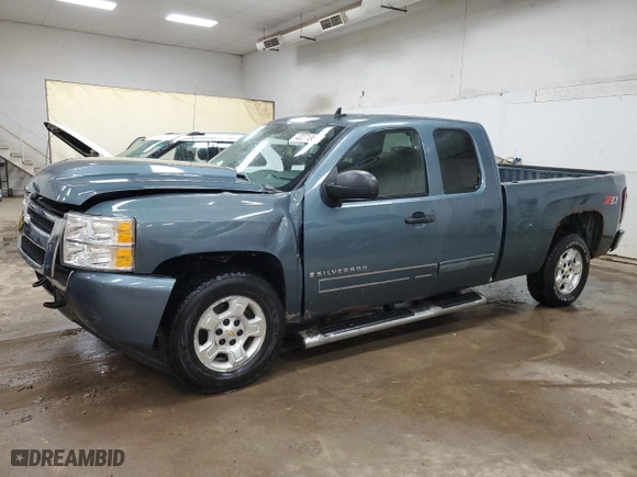 2009 Chevrolet Silverado 1500 LT with VIN 1GCEK290X9Z156179, listed as a Copart auction lot 43271365 with 202,556 mi miles and Clean Title. Bid and sale history available at carsss.com. Image 1.