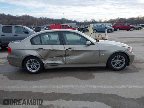 2008 BMW 3 Series 328i with VIN WBAVA33518K053136, listed as a IAAI auction lot 41640409 with 89,506 mi miles and . Bid and sale history available at DreamBid. Image 13.