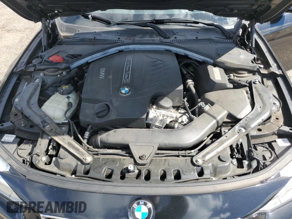 2014 BMW 4 Series 435i with VIN WBA3T3C59EP736749, listed as a Copart auction lot 76011404 with 48,815 mi miles and Salvage title. Bid and sale history available at DreamBid. Image 11.
