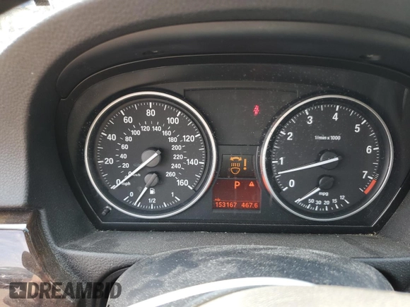 2007 BMW 3 Series 328i z VIN WBAVS13587FX15951, wystawiony jako Copart lot #61457175 z przebiegiem 153 167 mil mil oraz Czysty tytuł • Clean title. Historia ofert i sprzedaży dostępna na DreamBid. Obrazek 9.