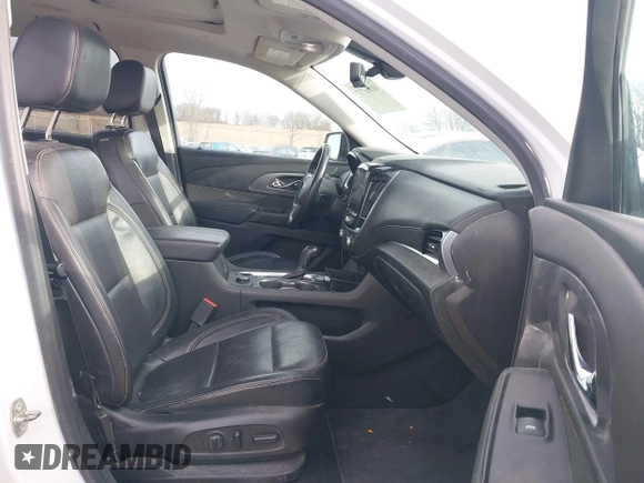 2018 Chevrolet Traverse Premier z VIN 1GNEVJKW0JJ229036, wystawiony jako IAAI lot #41866737 z przebiegiem 126 794 mil mil oraz . Historia ofert i sprzedaży dostępna na DreamBid. Obrazek 5.