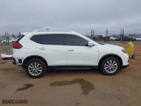 2017 Nissan Rogue S with VIN KNMAT2MT5HP542970, listed as a IAAI auction lot 41602855 with 90,196 mi miles. Bid and sale history available at carsss.com. Image 14.
