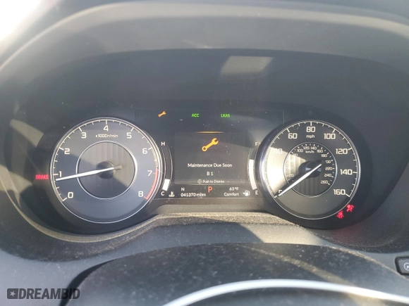 2021 Acura RDX w/Technology Package with VIN 5J8TC1H5XML001477, listed as a Copart auction lot 87635355 with 41,370 mi miles and Salvage Title. Bid and sale history available at carsss.com. Image 9.