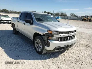 2020 Chevrolet Silverado 1500 Custom with VIN 3GCPWBEHXLG212637, listed as a Copart auction lot 42171255 with 105,055 mi miles and Salvage Title. Bid and sale history available at carsss.com. Image 10.