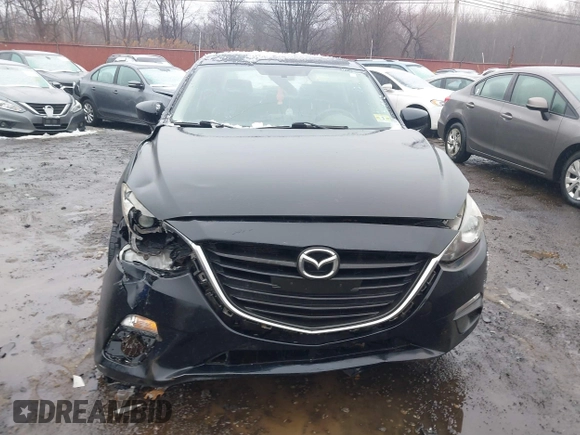 2014 Mazda 3 i Grand Touring with VIN JM1BM1W79E1155302, listed as a IAAI auction lot 41512501 with 98,635 mi miles and . Bid and sale history available at DreamBid. Image 12.