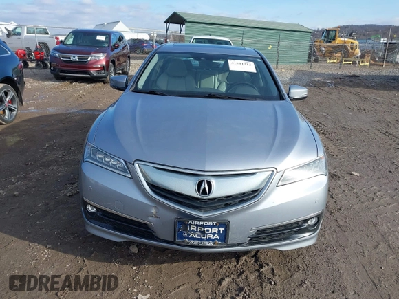 2015 Acura TLX V6 Advance with VIN 19UUB3F70FA006340, listed as a IAAI auction lot 41501312 with 151,517 mi miles. Bid and sale history available at carsss.com. Image 12.