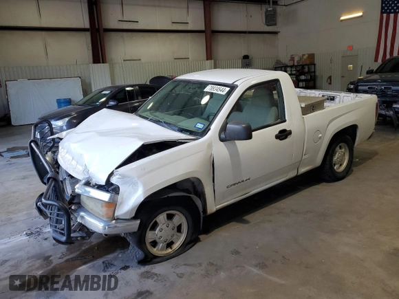 2005 GMC Canyon SL Z85 with VIN 1GTCS148358136063, listed as a Copart auction lot 78934544 with 188,840 mi miles and Salvage Title. Bid and sale history available at carsss.com. Image 1.