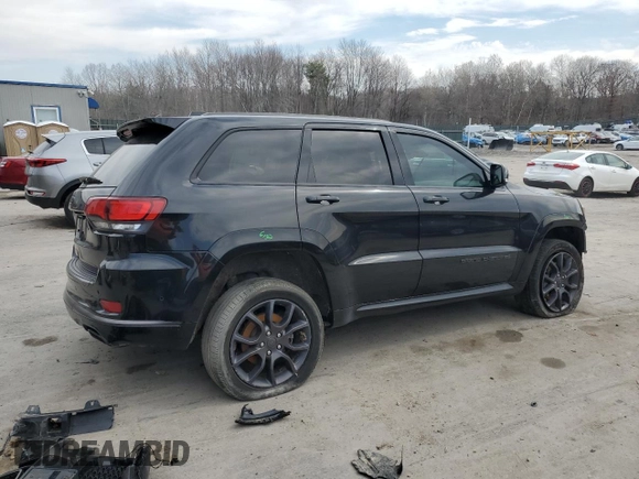 2021 Jeep Grand Cherokee Overland with VIN 1C4RJFCG3MC527325, listed as a Copart auction lot 50040765 with 64,338 mi miles and Salvage Title. Bid and sale history available at carsss.com. Image 3.