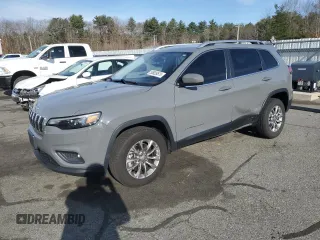 2021 Jeep Cherokee Latitude Lux z VIN 1C4PJMMX9MD213053, wystawiony jako Copart lot #50939575 z przebiegiem 37 403 mil mil oraz Szkoda całkowita • Salvage title. Historia ofert i sprzedaży dostępna na DreamBid. Obrazek 1.