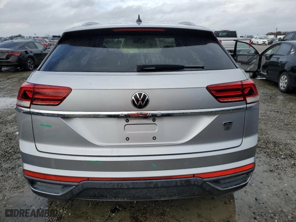 2020 Volkswagen Atlas Cross Sport 2.0T S with VIN 1V2AC2CA8LC201352, listed as a Copart auction lot 45239125 with 41,819 mi miles and Salvage Title. Bid and sale history available at carsss.com. Image 6.