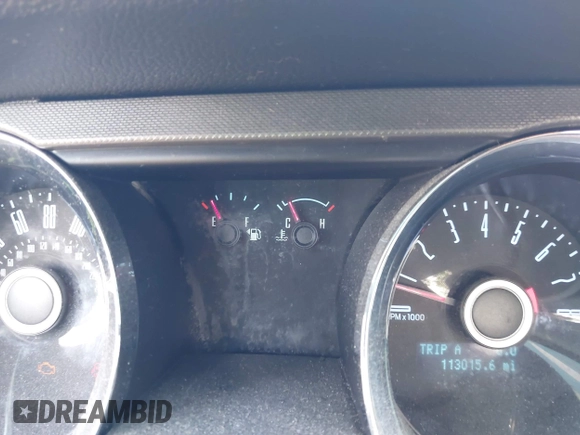 2014 Ford Mustang V6 with VIN 1ZVBP8AM4E5228370, listed as a IAAI auction lot 42130306 with 113,015 mi miles. Bid and sale history available at carsss.com. Image 7.
