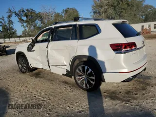 2023 Volkswagen Atlas SEL Premium R-Line с VIN 1V2FR2CA4PC558182, выставлен на аукционе Copart как лот 82670894 с пробегом 12 807 миль миль и На запчасти • Non repairable. История ставок и продаж доступна на DreamBid. Изображение 2.
