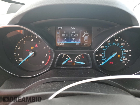 2013 Ford Escape SEL with VIN 1FMCU9HX6DUC11401, listed as a Copart auction lot 64862055 with 119,733 mi miles and Clean title. Bid and sale history available at DreamBid. Image 9.